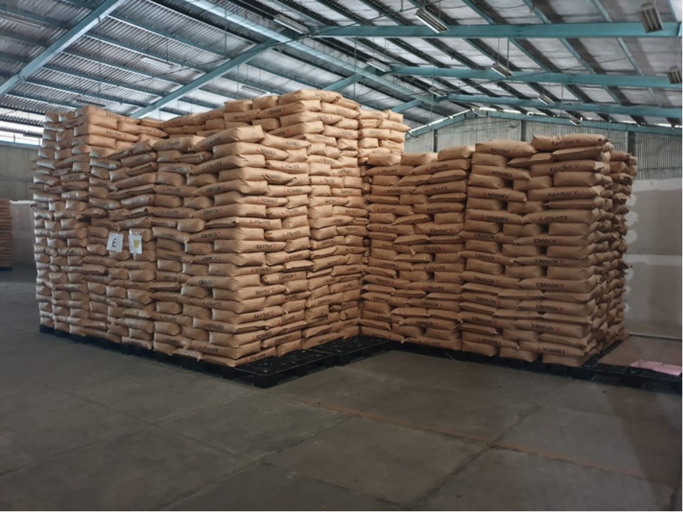 Warehouse for Raw Material AQUA